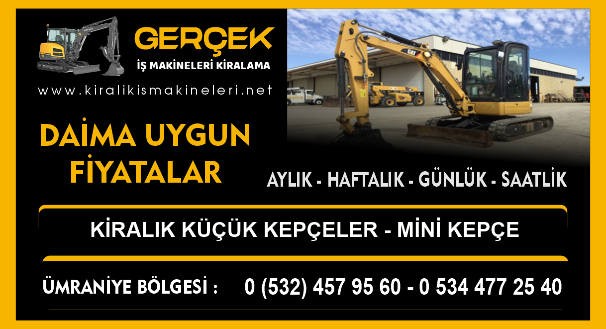 Ümraniye Kiralık Mini Kepçe | Küçük Kepçe Kiralama Hizmeti Ümraniye Kiralık Mini Kepçe | Küçük Kepçe Kiralama Hizmeti